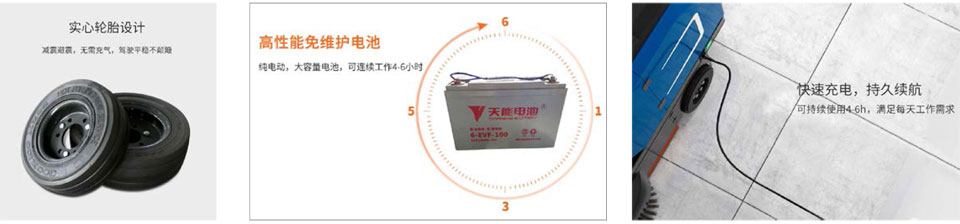 ty-1900型電動駕駛式掃地車