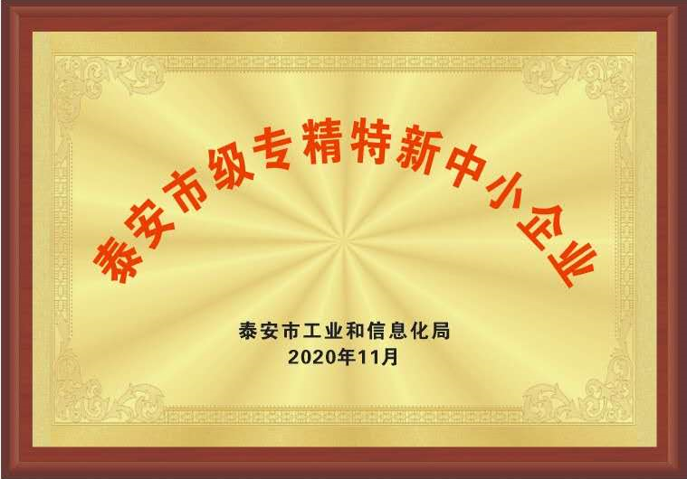 山東騰陽集團榮獲專精特新中小企業
