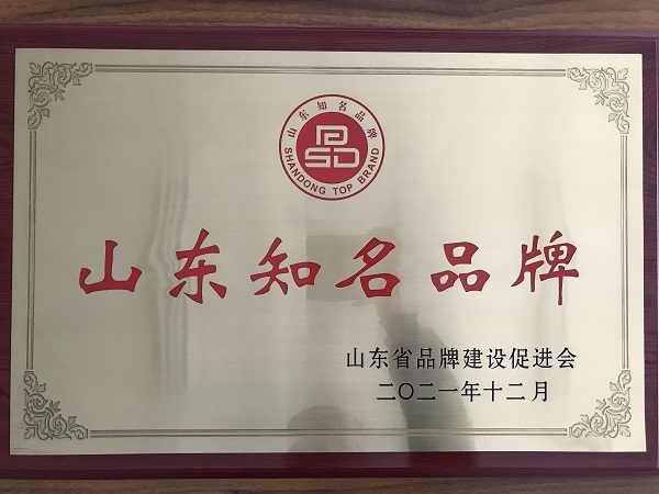 ? 山東騰陽集團(tuán)榮獲山東知名品牌
