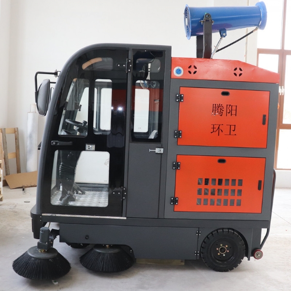 工業(yè)園區(qū)使用電動清掃車