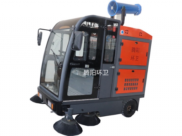 騰陽TY - 2000型電動駕駛式掃地車：工業(yè)清潔的“硬核”擔(dān)當(dāng)
